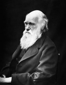 Charles Darwin,  fotografía tomada por J.M. Cameron en 1869