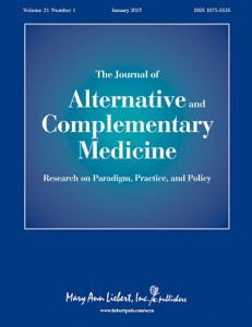 Portada del Journal of Alternative and Complementary Medicine