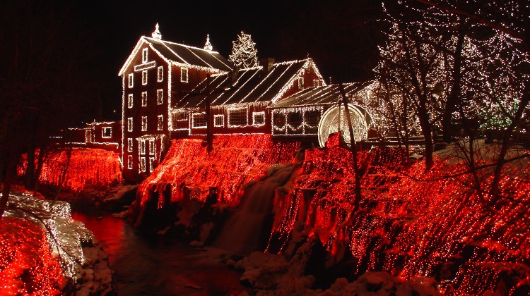 Navidad en Clifton (Ohio). Foto: Moofpocket